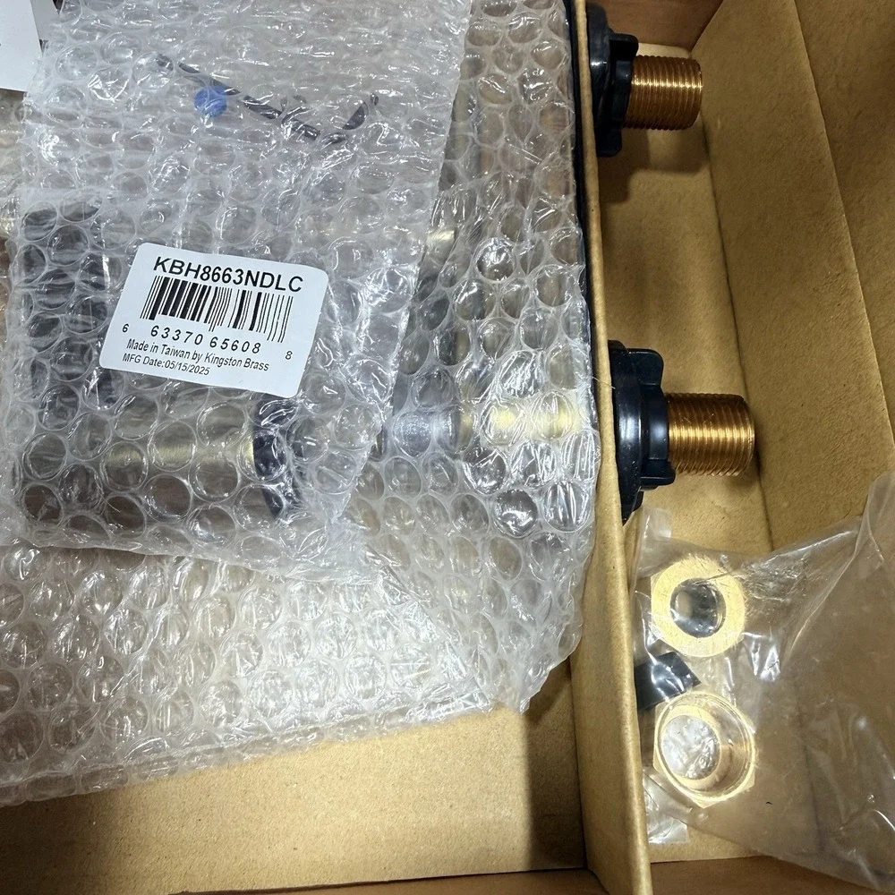 Kingston Brass FB849.NDL Nuvofusion 1.8 GPM Standard Bar‎ Faucet Brushed Nickel